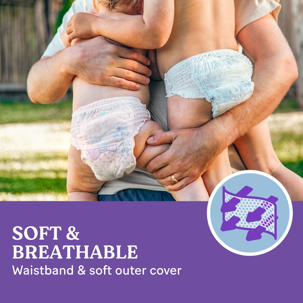 Huggies Nappy Pants Crawler Boys Size 3 36 Pack (4 Pack, 144 Pieces)