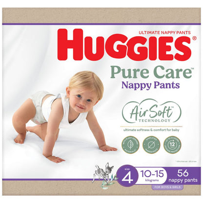 Huggies Ultimate Nappy Pants Size 4 56 Pack (1 Pack)