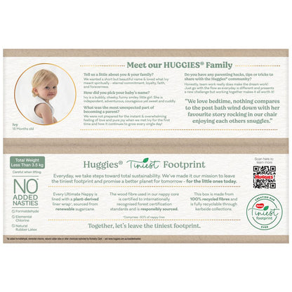 Huggies Ultimate Nappy Pants Size 4 56 Pack (1 Pack)