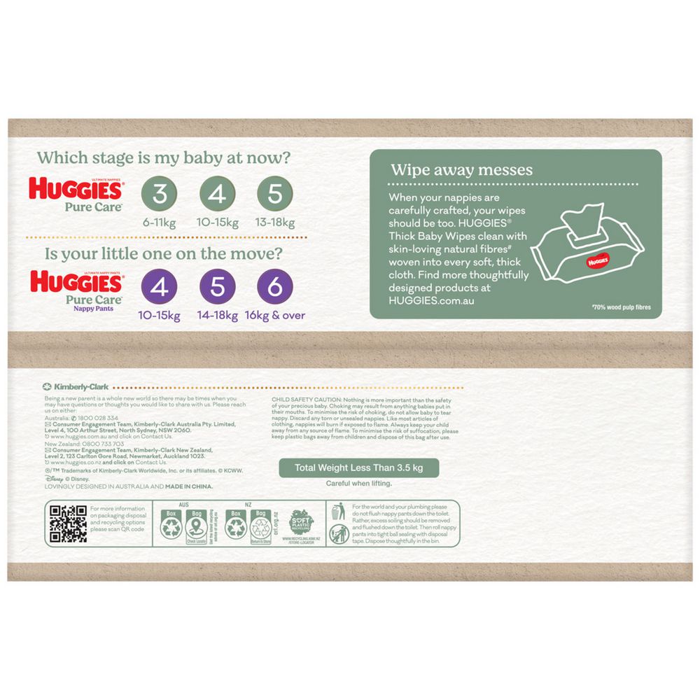 Huggies Ultimate Nappy Pants Size 4 56 Pack (1 Pack)