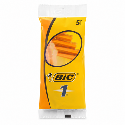 BIC 1 Disposable Razors 5 Pack (6 Pack, 30 Razors)