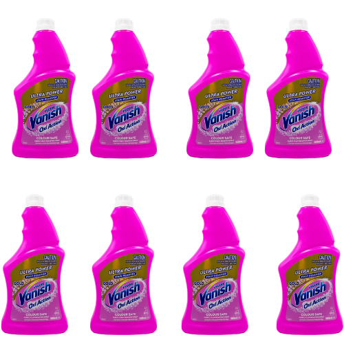 Vanish Preen Ultra Power Oxi Action Stain Remover 500mL (8 Pack)