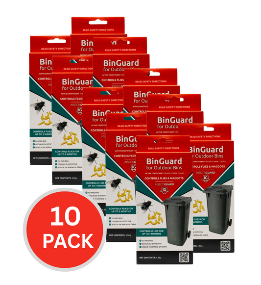 Bin Guard Pk1 For Outdoor Bins Controls Flies And Maggots Insect Guard (10x Pack)
