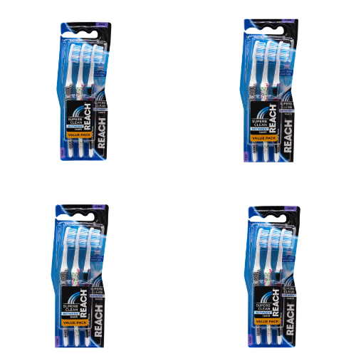 Reach Toothbrush Superb Clean Firm PK3 (4 Pack)