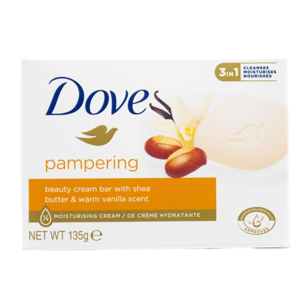 Dove Beauty Cream Bar Shea Butter & Vanilla 135g (48 Pack)