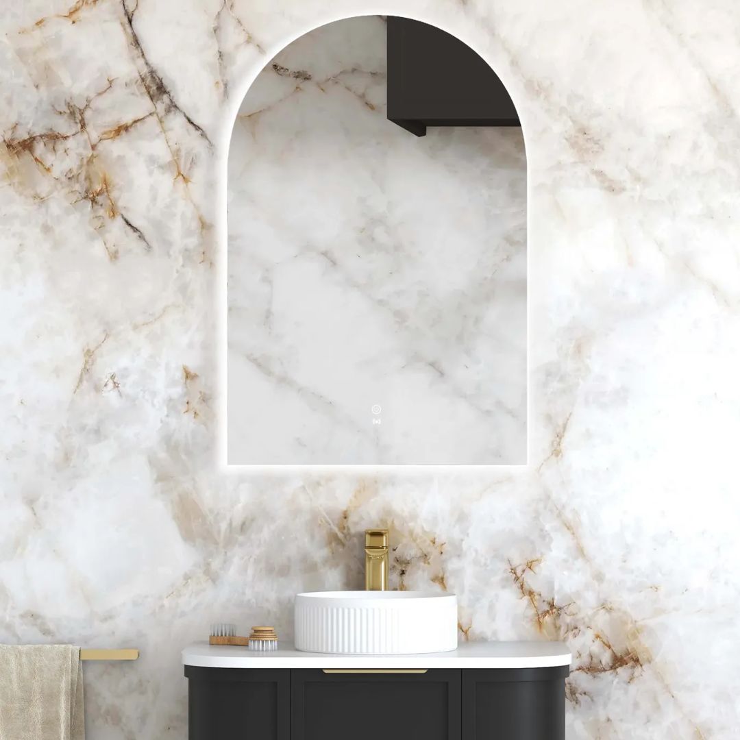 LED Archie 900(H)x600(W) Frameless Mirror