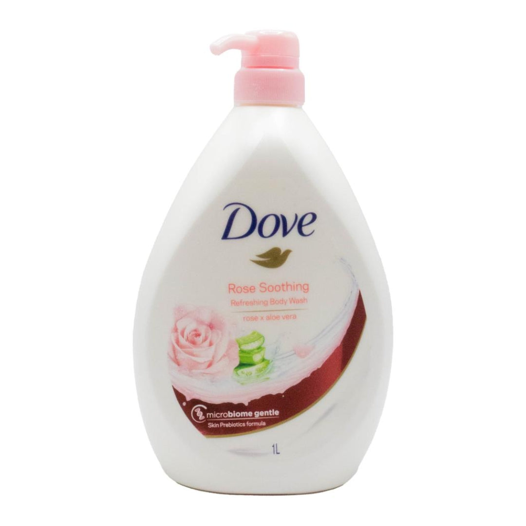 Dove Body Wash Rose & Aloe Vera 1000ML (3 Pack)