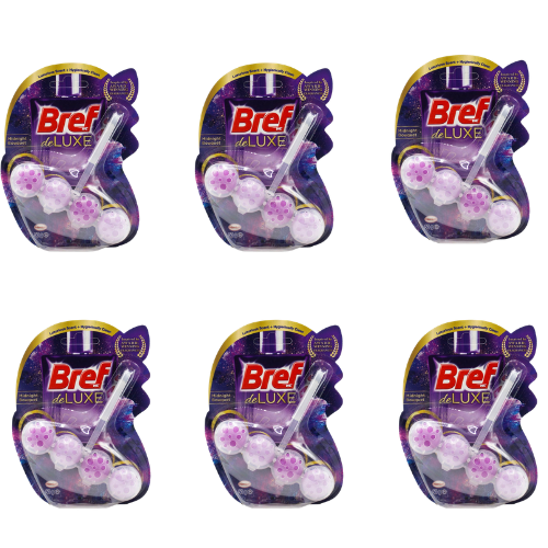 Bref 50g Toilet Cage De Luxe Limited Edition Midnight Bouquet (6PK)