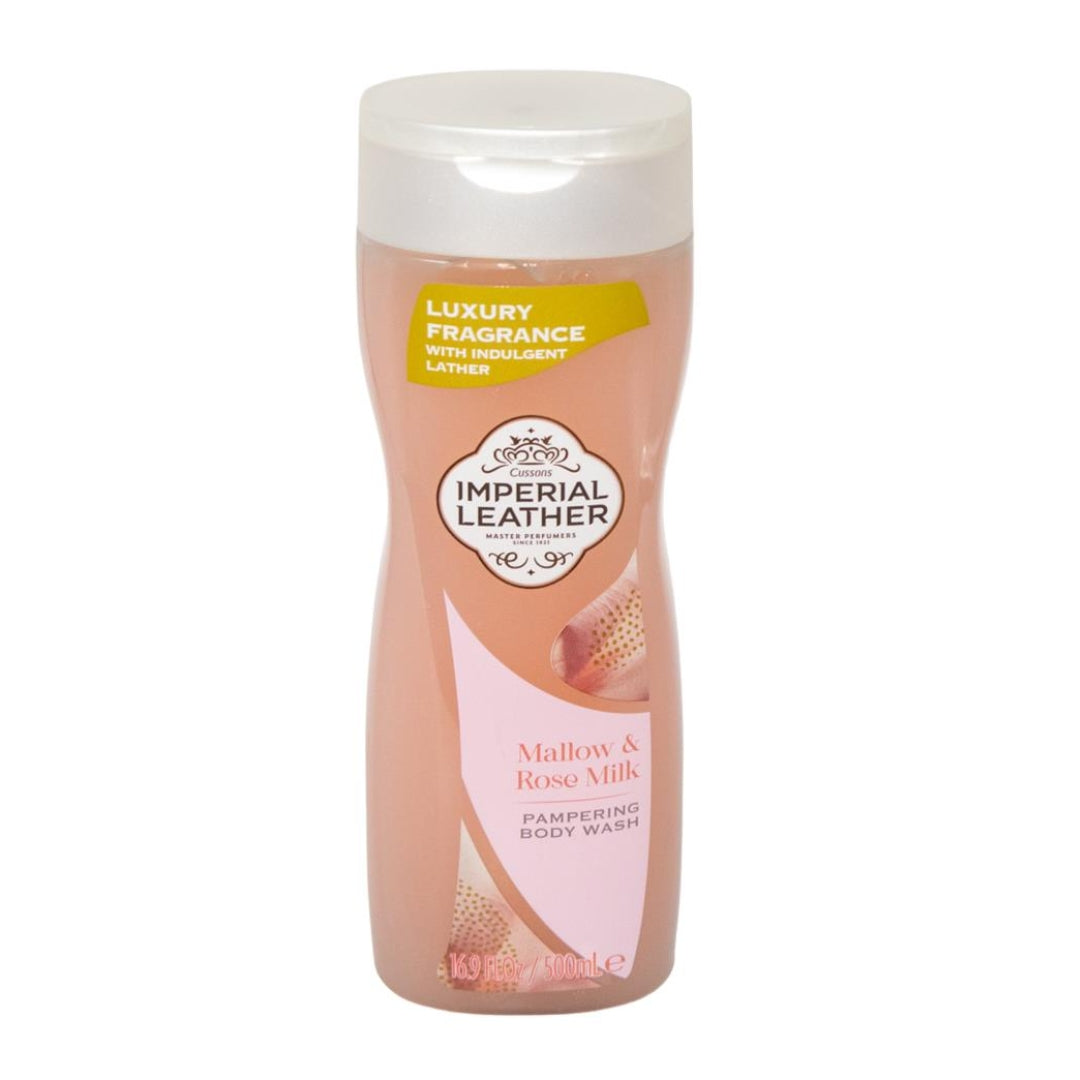 Imperial Leather Body Wash Mallow & Rose Milk 500mL (6 Pack)