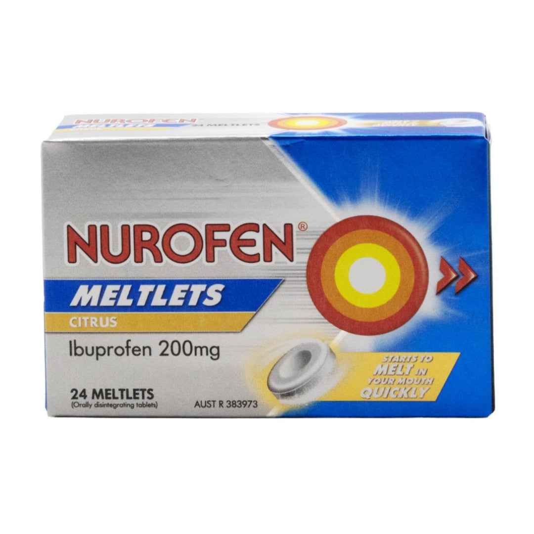 Nurofen Meltlets Citrus PK24 (6 Pack)