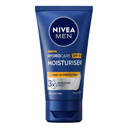 Nivea Moisturiser Protect & Care SPF15 Aloe Vera 75mL (5 Pack)
