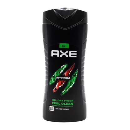 Axe 3 In 1 Wash Africa 400ML (6 Pack)