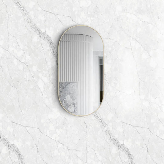 Noosa 900(H)x450(W) Gold Metal Frame Mirror