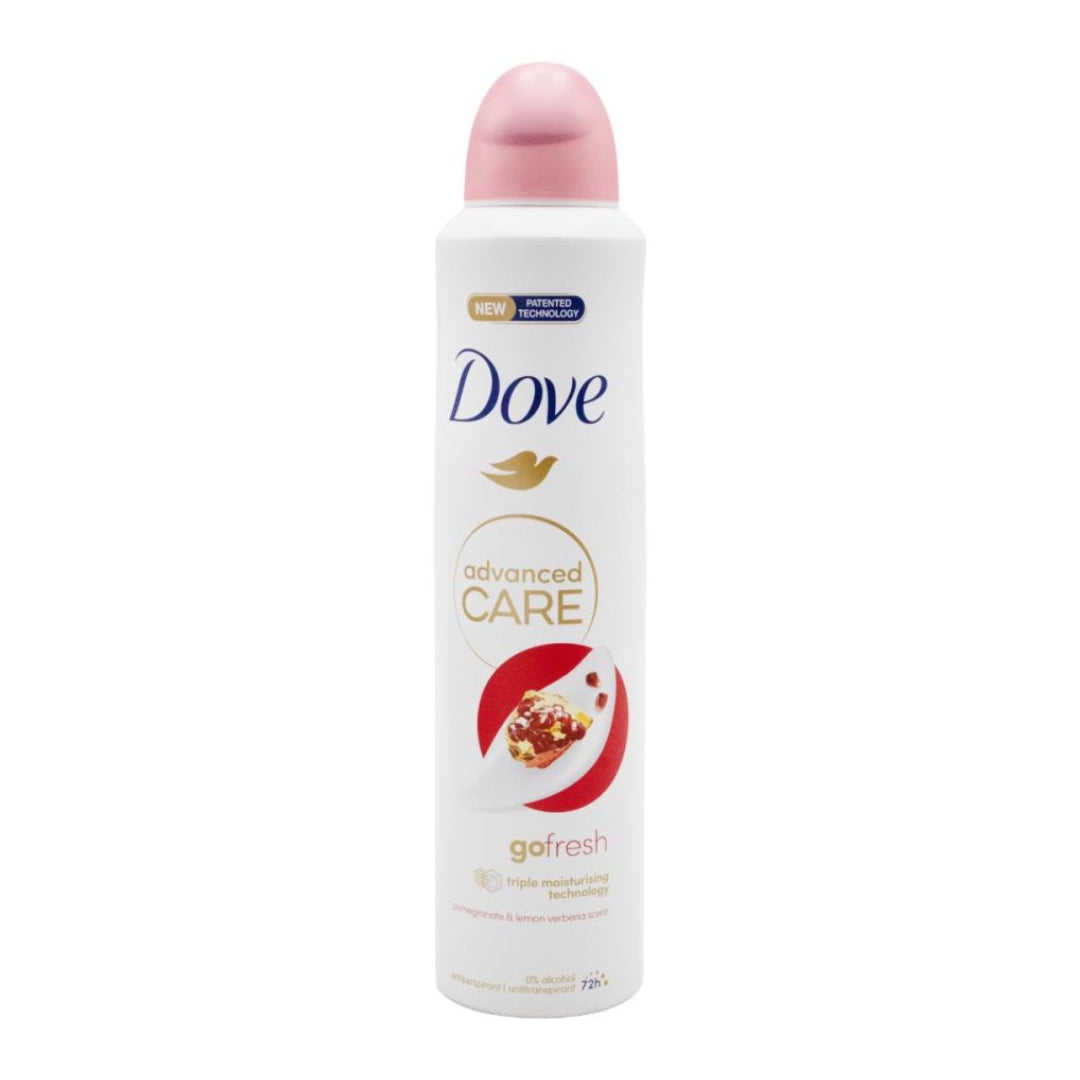Dove Advanced Care Antiperspirant Pomegranate & Lemon Verbena 250mL (6 Pack)