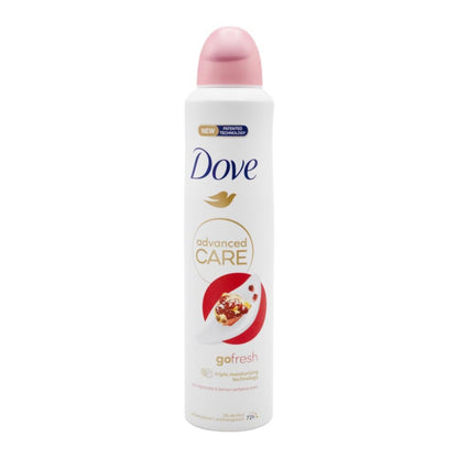 Dove Advanced Care Antiperspirant Pomegranate & Lemon Verbena 250mL (6 Pack)