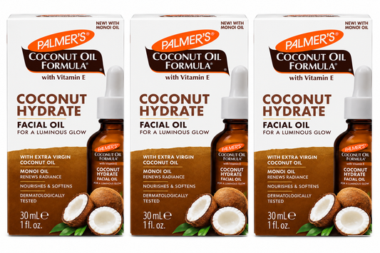 Palmers Coconut Monoi Luminous Hydration Oil 30mL x 3