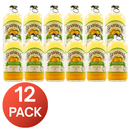 Bundaberg Tropical Mango 375mL (12 Pack) description