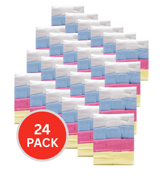Clean Scene Microfibre Cloth Bag Assorted Colours 240g 24 x 11Pk (264 Pack)