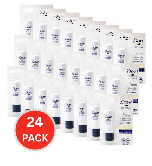 Dove 4.8g Nourishing Lip Care Essential (24x Pack)