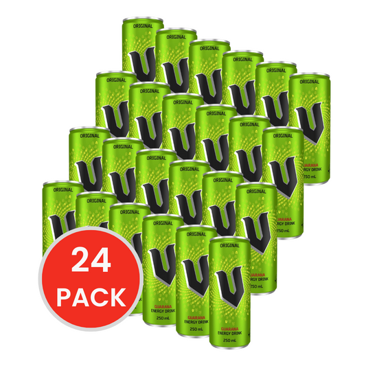 V  Energy Drink 250ml Can (24x Pack)