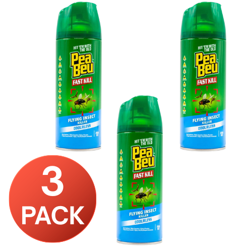 Pea Beu 250g Insect Killer Low Allergenic Odourless (3 Pack)
