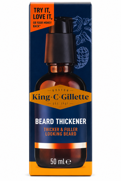 King C Gillette Beard Thickener 50mL x 6