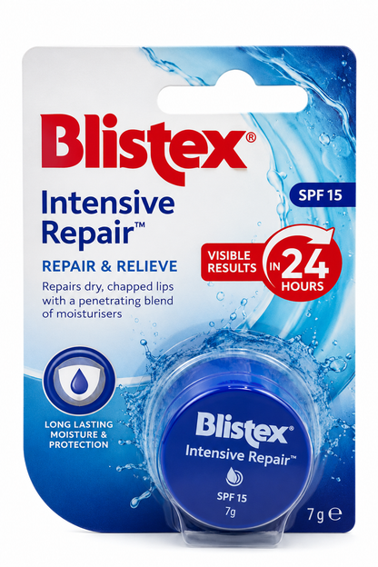 Blistex Intensive Repair SPF15 Lip Balm 7g x 12