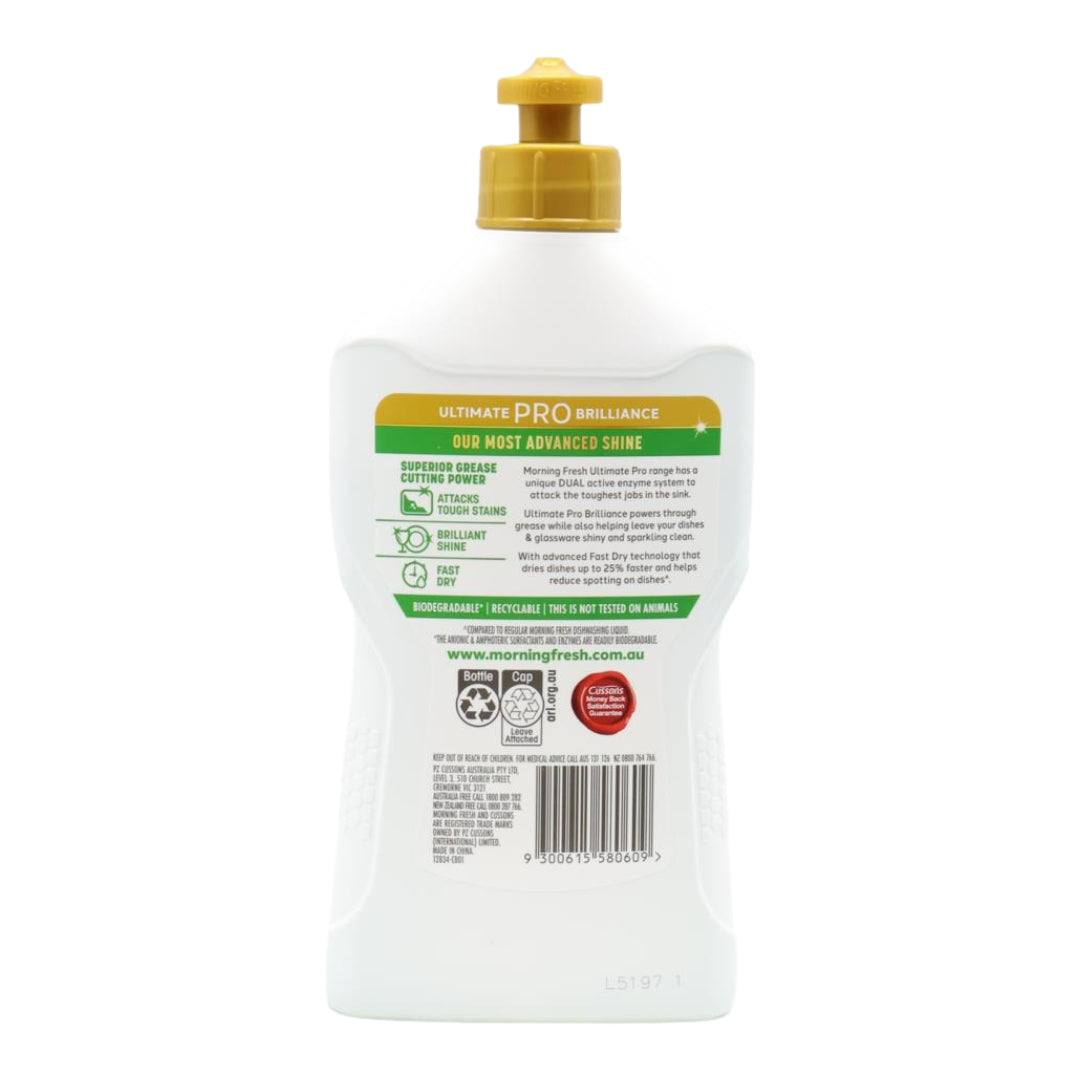 Morning Fresh Dishwashing Liquid Ultimate Pro Brilliance Ultra Concentrate Original 350ML (12 Pack)