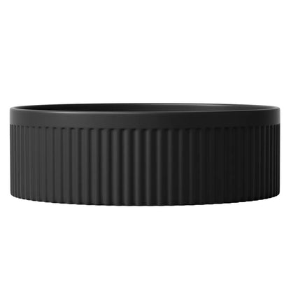 Oxford Round 395x395x120 Matte Black Basin