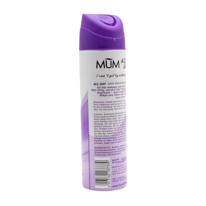 Mum Antiperspirant All Day Active Dry 130g (6 Pack)