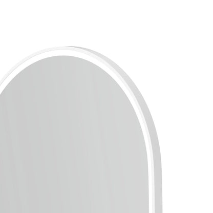 LED Noosa 1200(W)x750(H) White Metal Frame Mirror- Install Horizontal or Vertical