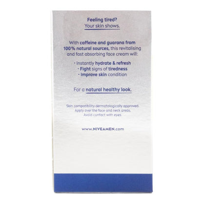 Nivea Men Face Wash Active Energy Caffeine 50mL (3 Pack)