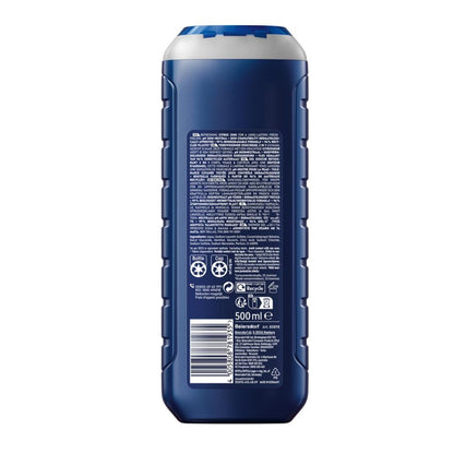 Nivea Men Shower Gel Power Citrus 500mL (6 Pack)