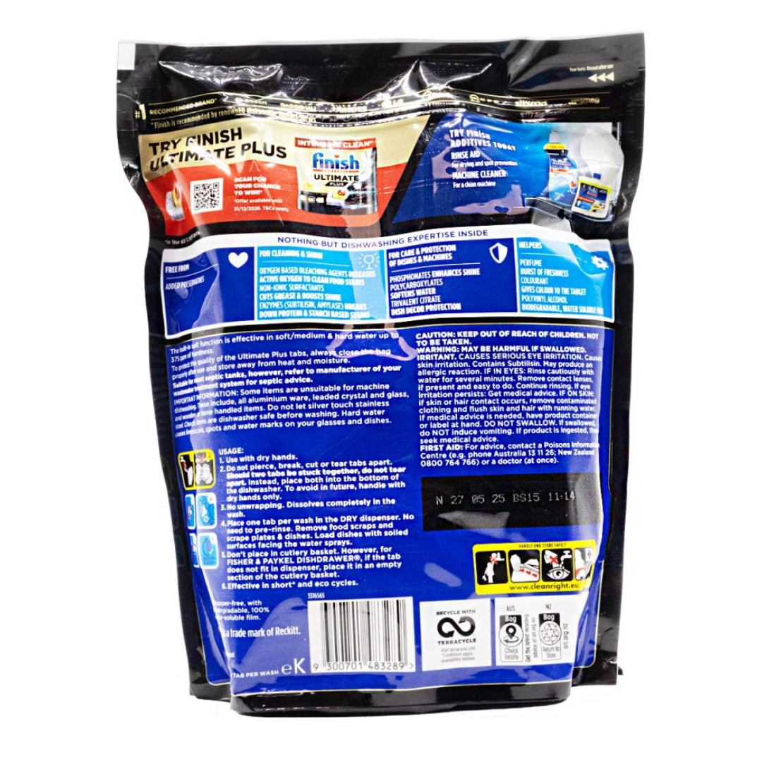 Finish Powerball Ultimate Plus Fresh Dishwasher Tablets PK62 (6 Pack)