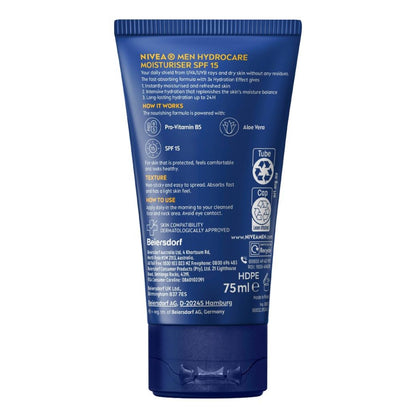 Nivea Moisturiser Protect & Care SPF15 Aloe Vera 75mL (5 Pack)