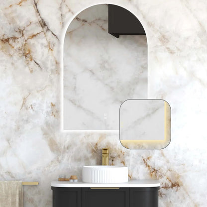 LED Archie 900(H)x600(W) Frameless Mirror