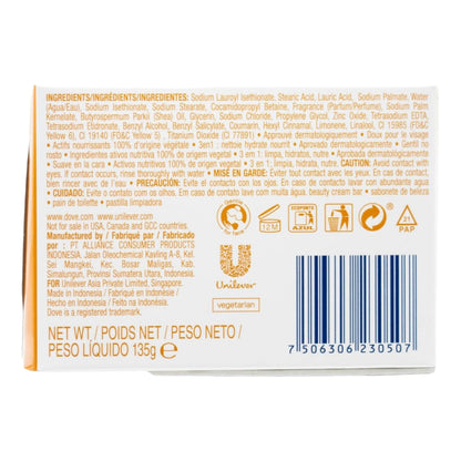 Dove Beauty Cream Bar Shea Butter & Vanilla 135g (48 Pack)