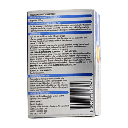 Nurofen Meltlets Citrus PK24 (6 Pack)