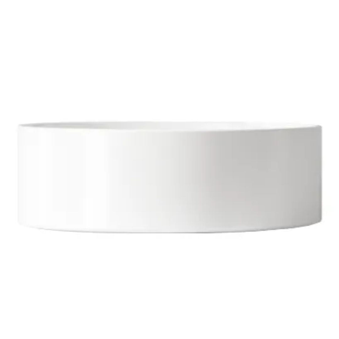 Artis 88 360x360x120 Matte White With Straight Edge Basin