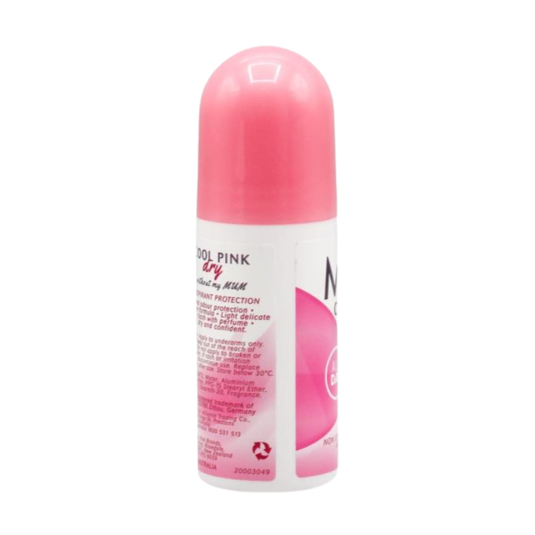 Mum Roll On Antiperspirant Deodorant Cool Pink 50ML (6 Pack)