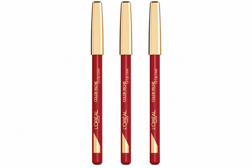 L'Oreal Paris Lip Liner Crayon Lambre 1980 x 3