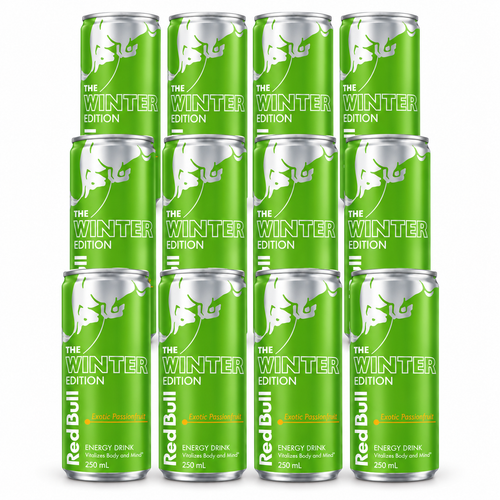 Red Bull Winter Edition Exotic Passionfruit 250mL – Pack of 12