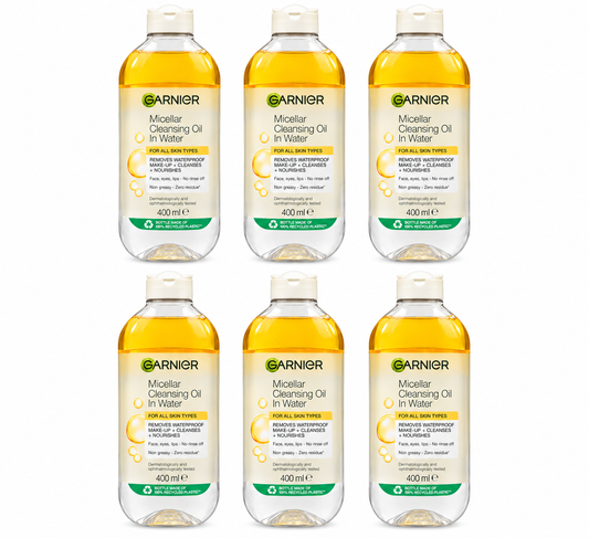 Garnier Micellar Cleansing Oil in Water 400mL x 6