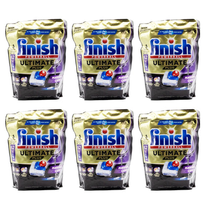 Finish Powerball Ultimate Plus Fresh Dishwasher Tablets PK62 (6 Pack)