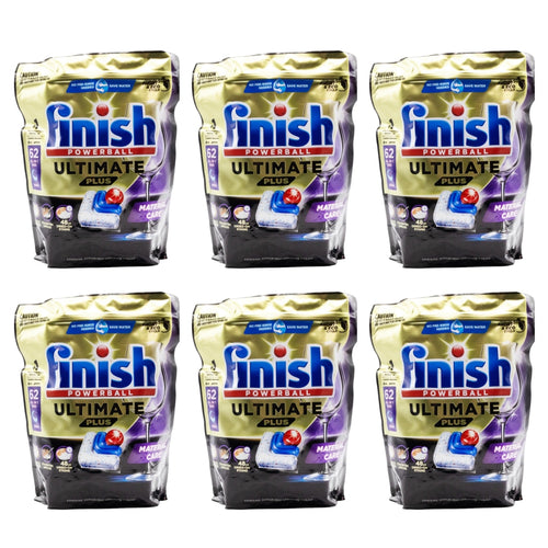 Finish Powerball Ultimate Plus Fresh Dishwasher Tablets PK62 (6 Pack)
