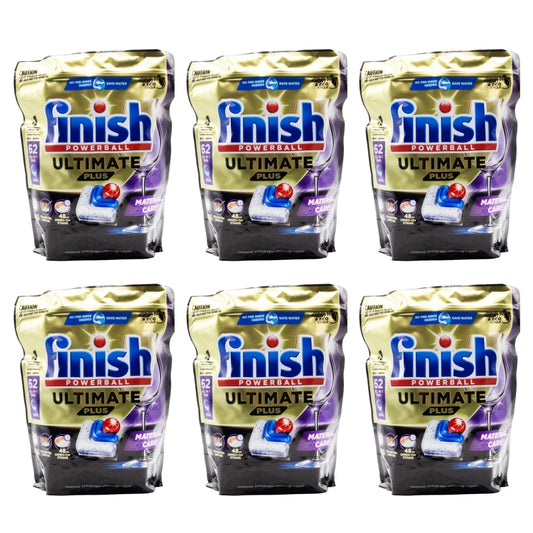Finish Powerball Ultimate Plus Fresh Dishwasher Tablets PK62 (6 Pack)