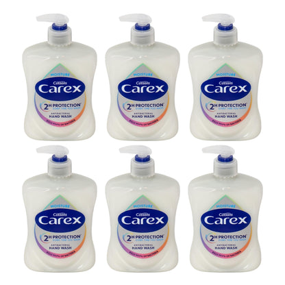 Carex Antibacterial Hand Wash Moisture 500mL (6 Pack)