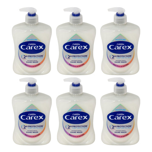 Carex Antibacterial Hand Wash Moisture 500mL (6 Pack)