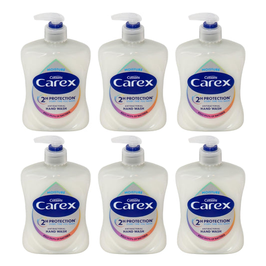 Carex Antibacterial Hand Wash Moisture 500mL (6 Pack)
