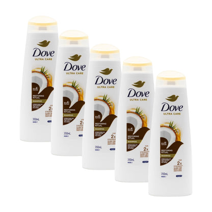 Dove Shampoo Ultra Care Restoring Ritual 350ML (5 Pack)